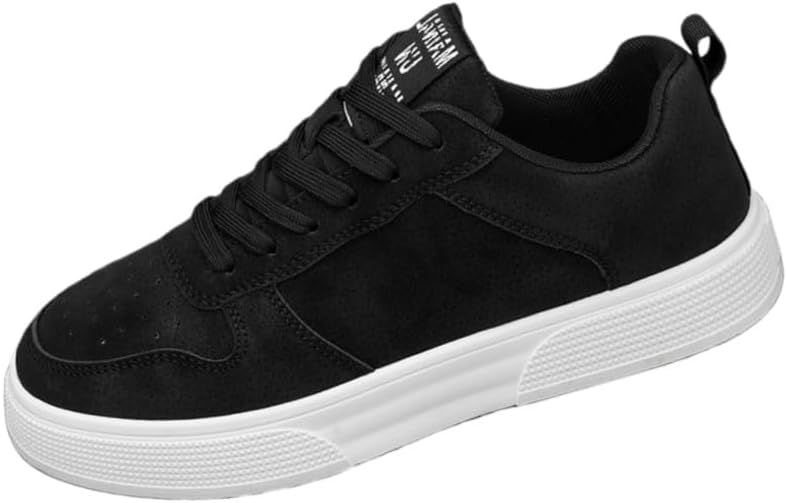 

Мужские кроссовки больших размеров в стиле скейтборд- повседневная и спортивная обувь для модного образа и активного отдыха Fusecottc, черный