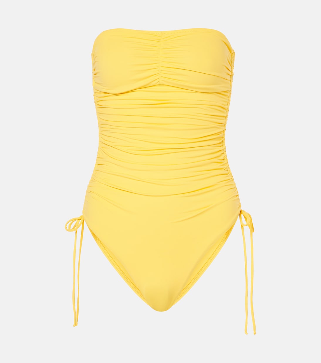 

Купальник Sydney без бретелек со сборками Melissa Odabash, Sunflower