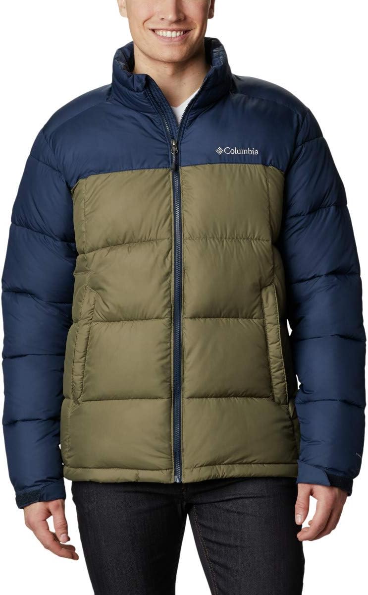 

Куртка Columbia Pike Lake для мужчин, Stone Green/Collegiate Navy