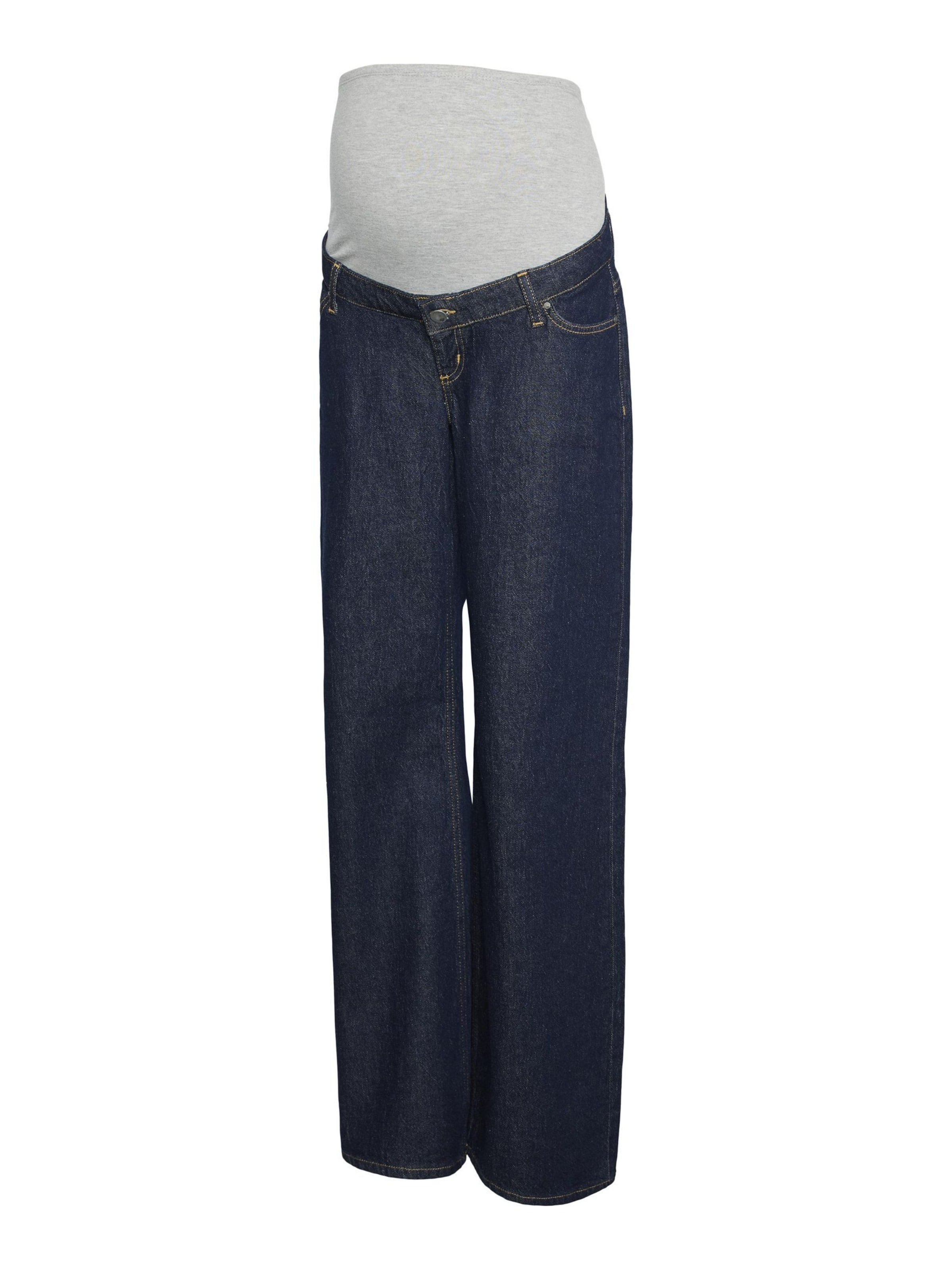 

MAMALICIOUS Джинсы с широкими штанинами в темно-синем цвете