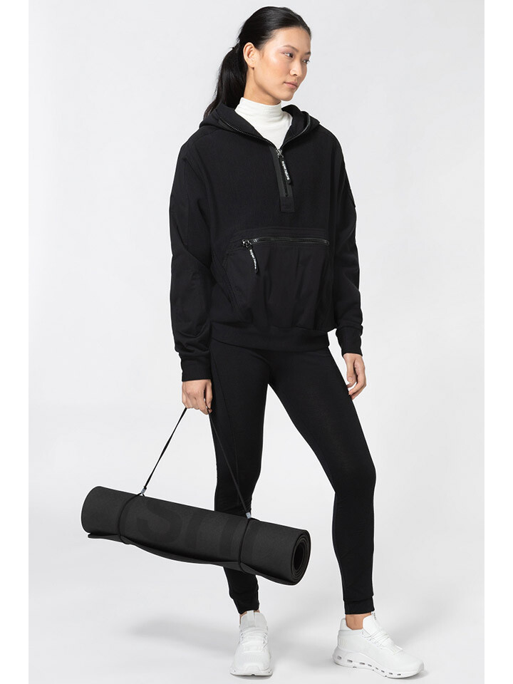 

Свитер super.natural Fleecehoodie Wimmerl, черный