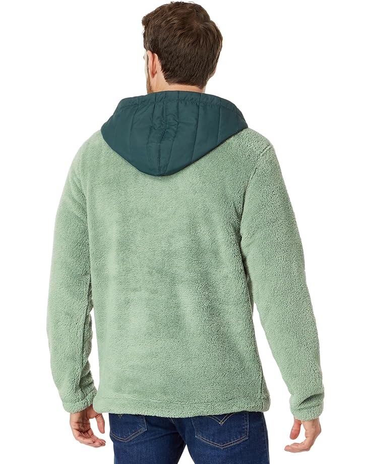 

Худи Billabong Badger 1/2 Zip Hoodie, цвет Sage