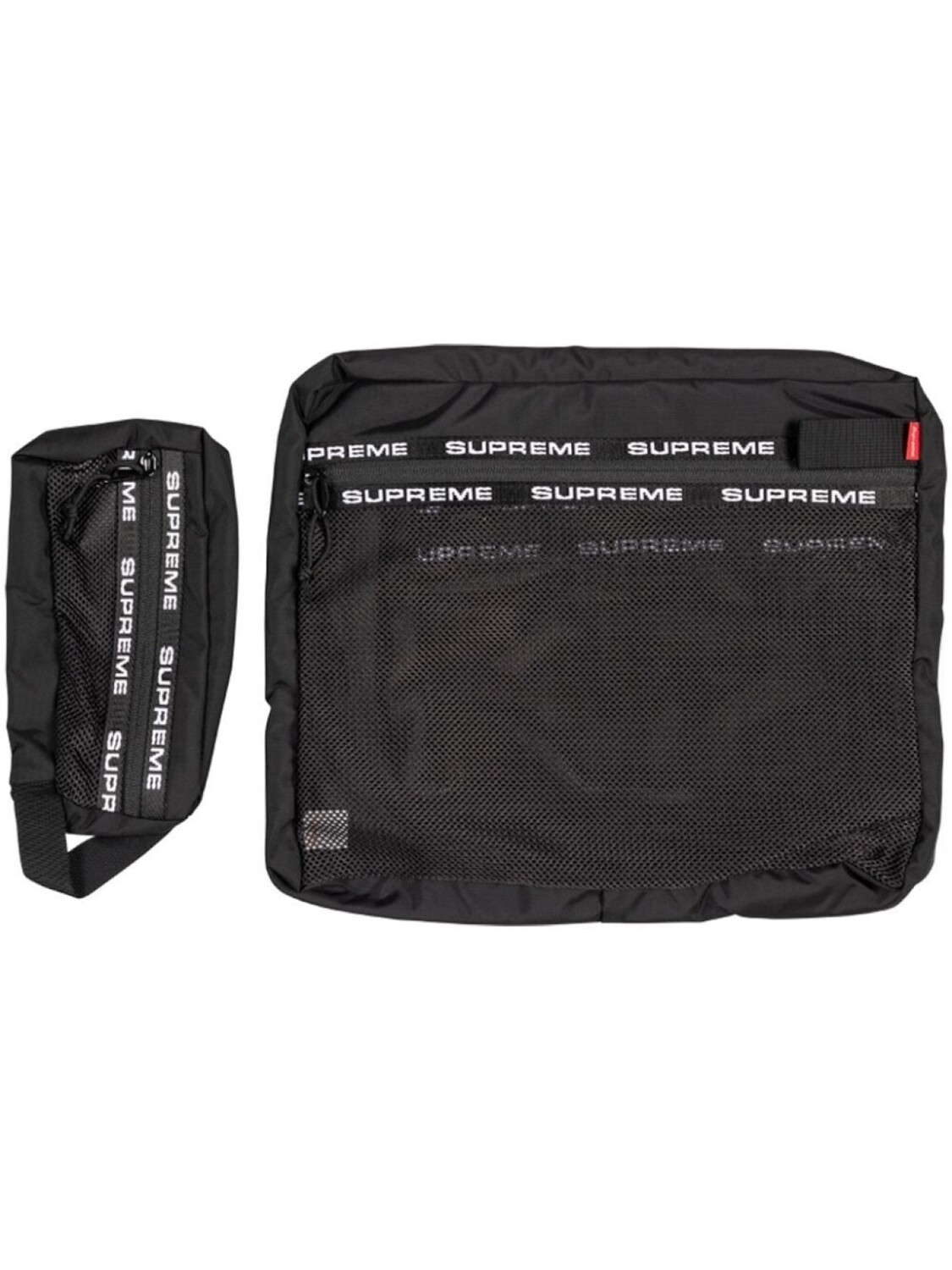 

Supreme набор несессеров Organizer Black, черный
