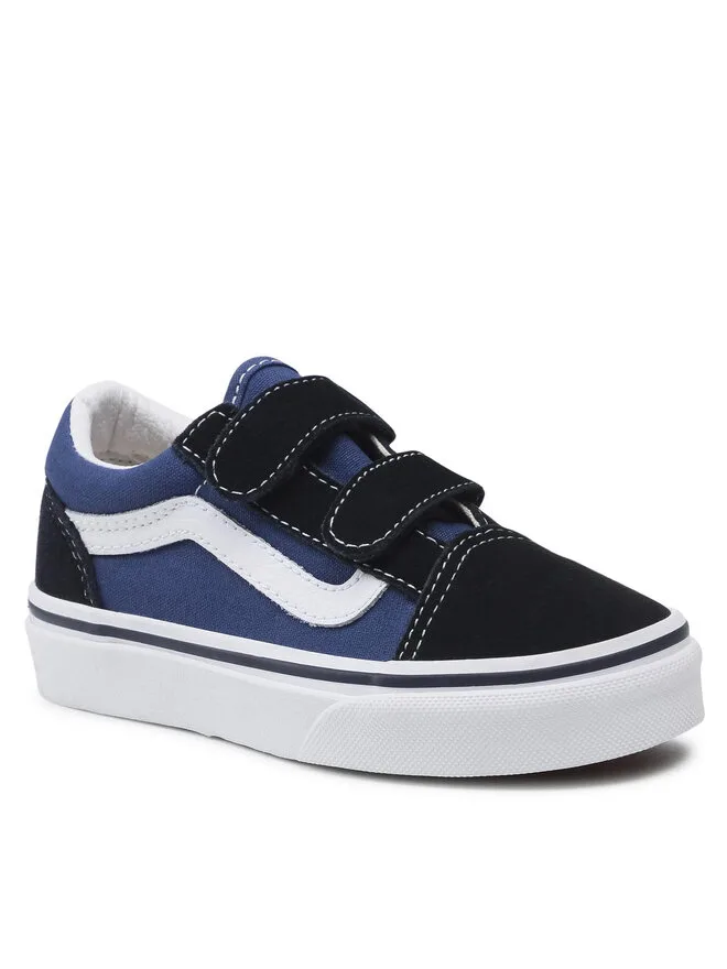 Vans Кроссовки Old Skool V VN000VHENWD1 из черной ткани — фото 2