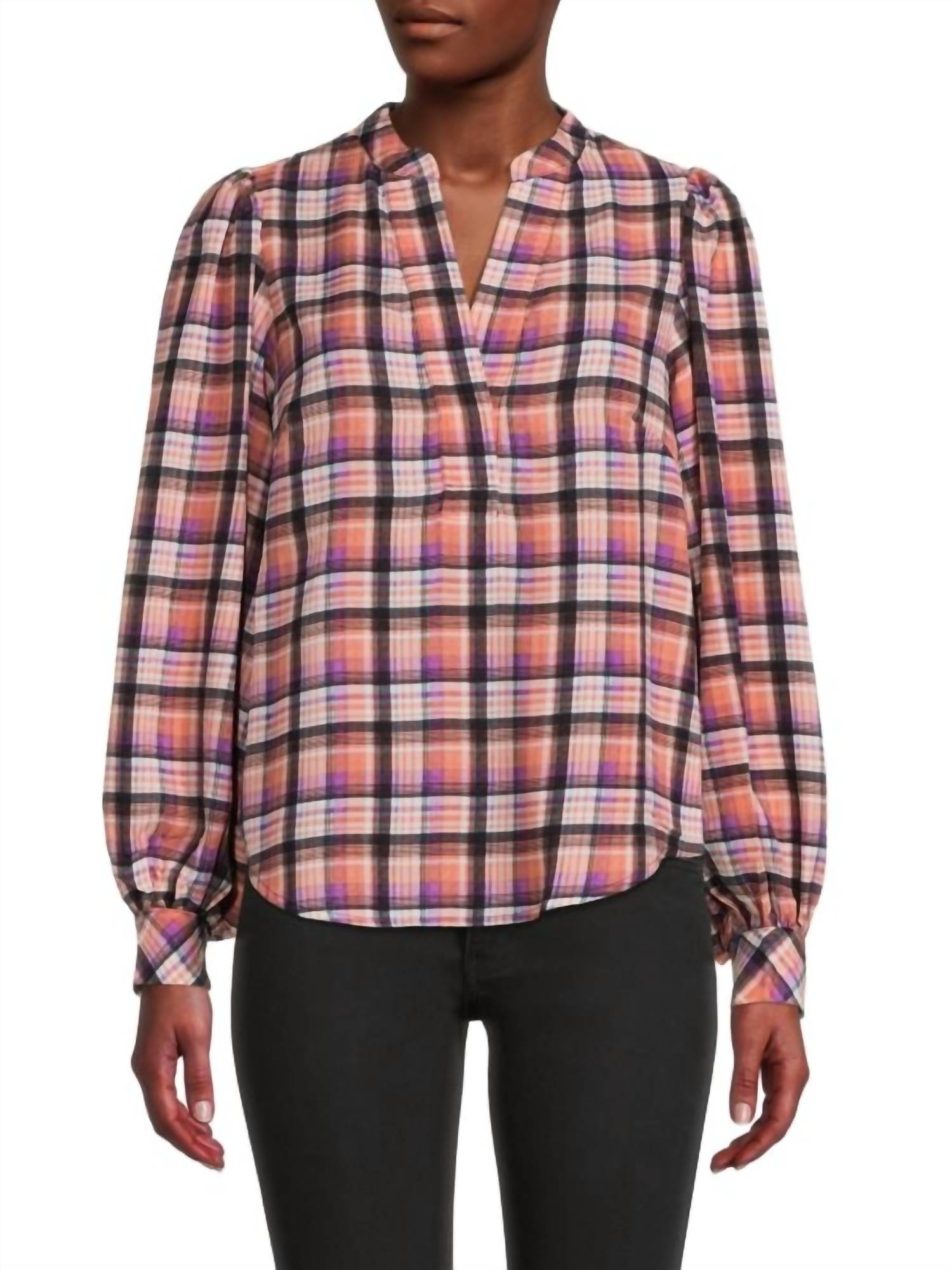 

Фелия Рубашка в фиолетовом FRNCH