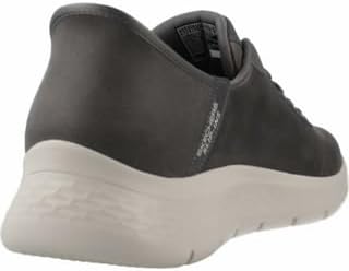 Мужские слипоны Skechers без рук: Go Walk Flex - плавное движение, серый — фото 3