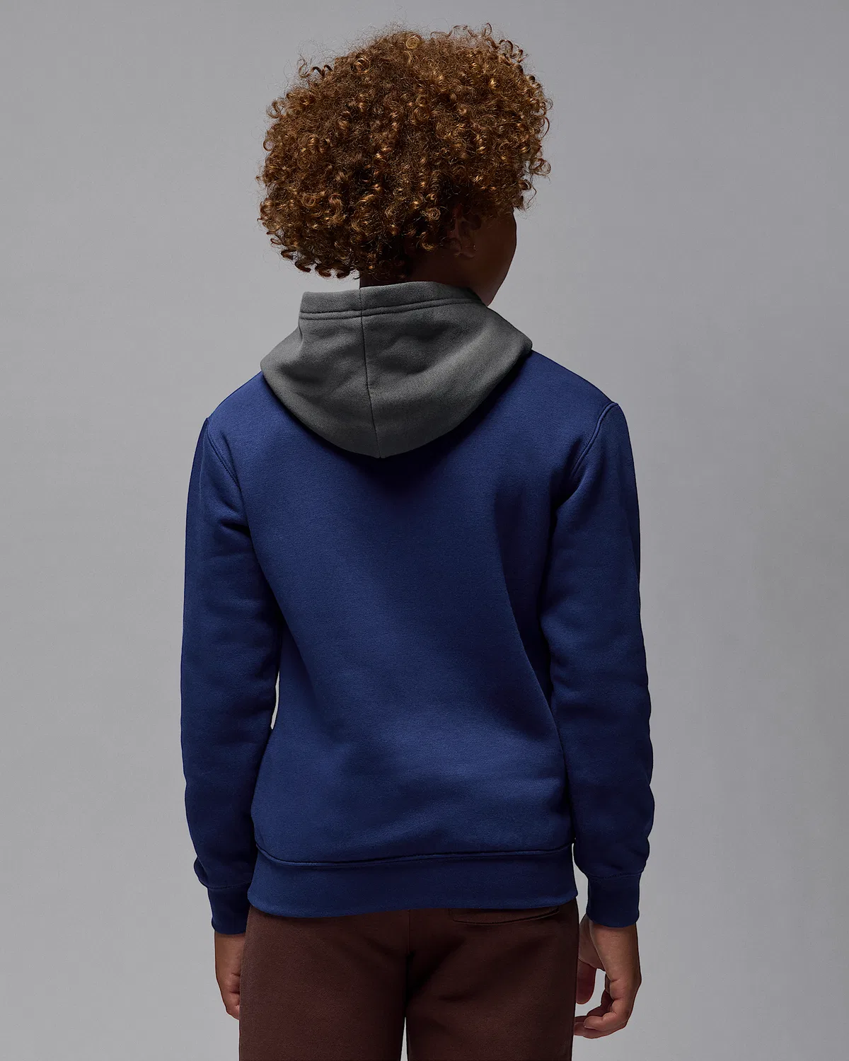 Детская толстовка Jordan Brooklyn Fleece, Blue Void — фото 2