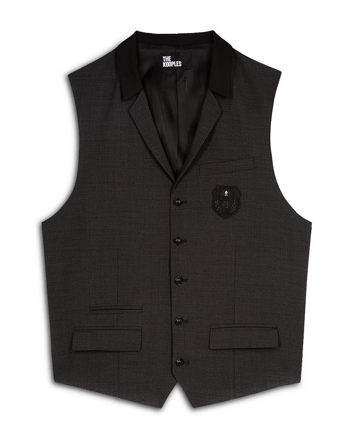 

Жилет Slim Fit The Kooples, черный