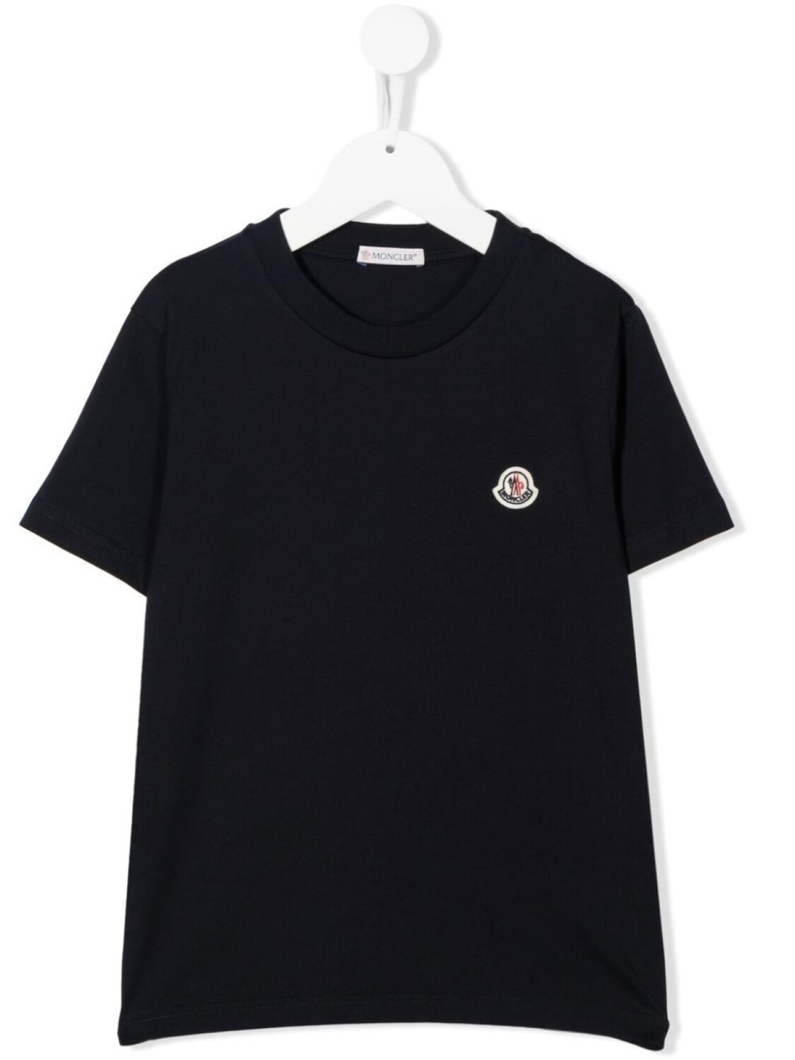 

Moncler Enfant футболка с логотипом, синий