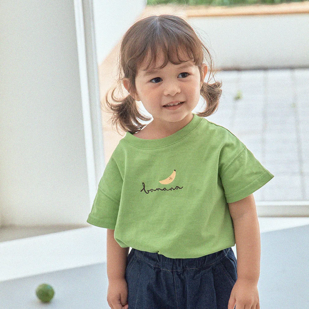 Детская футболка Little Banana светло-зелёного цвета от My Little Star
