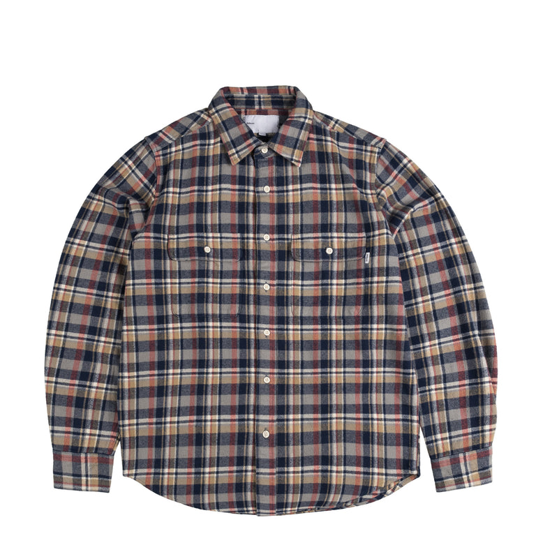 

Рубашка classic plaid workshirt Adsum, зеленый