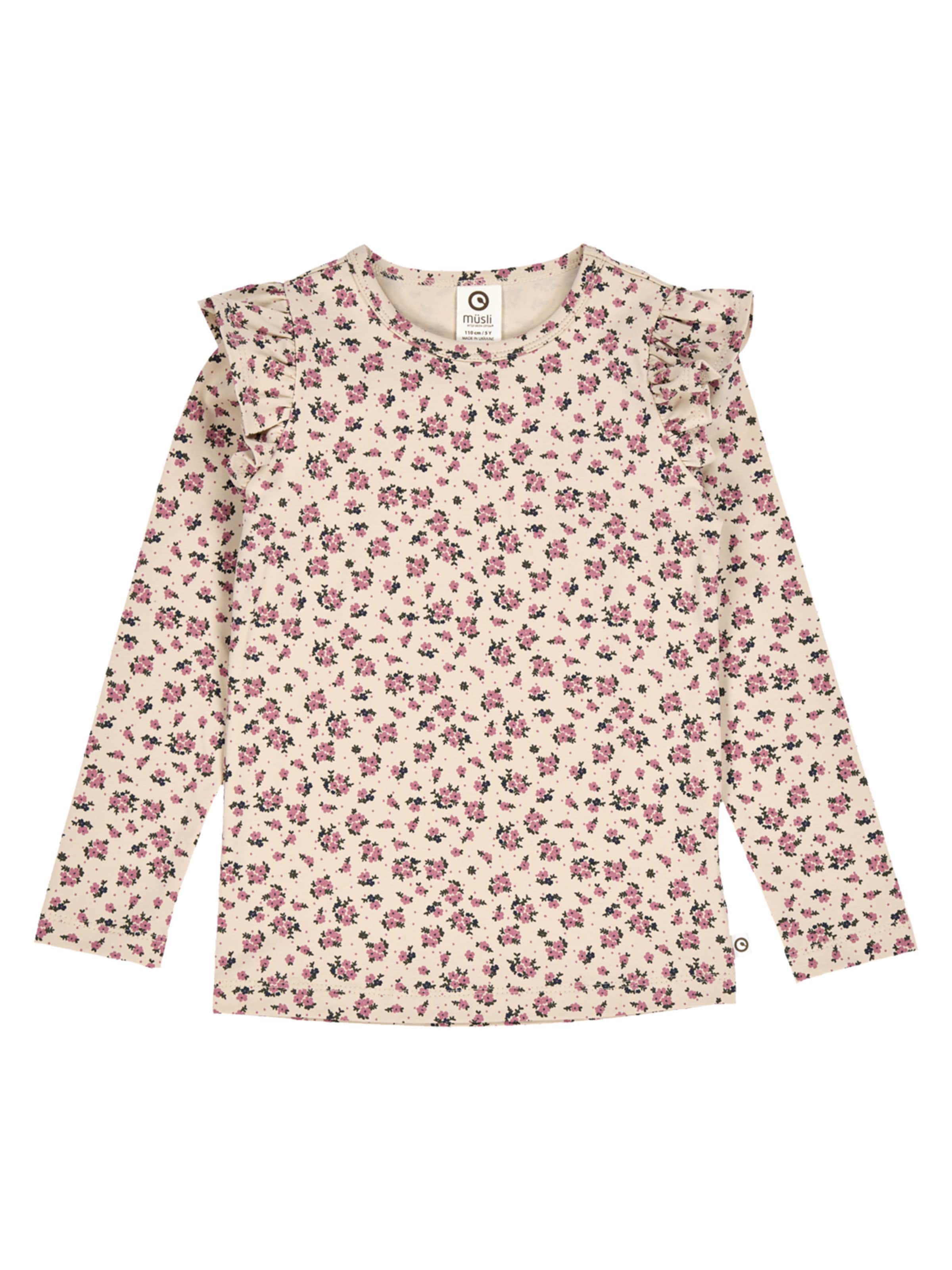 

Müsli by GREEN COTTON Лонгслив в светло-бежевом цвете