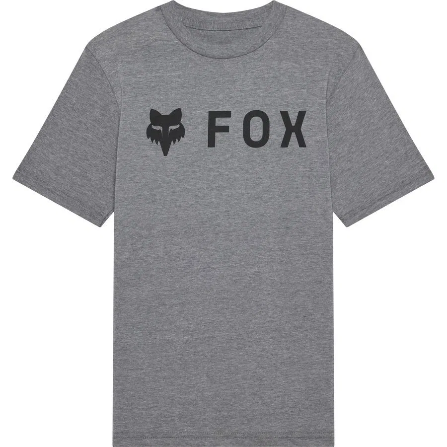 2026 молодежная футболка Absolute Fox Racing, Heather Dark Grey