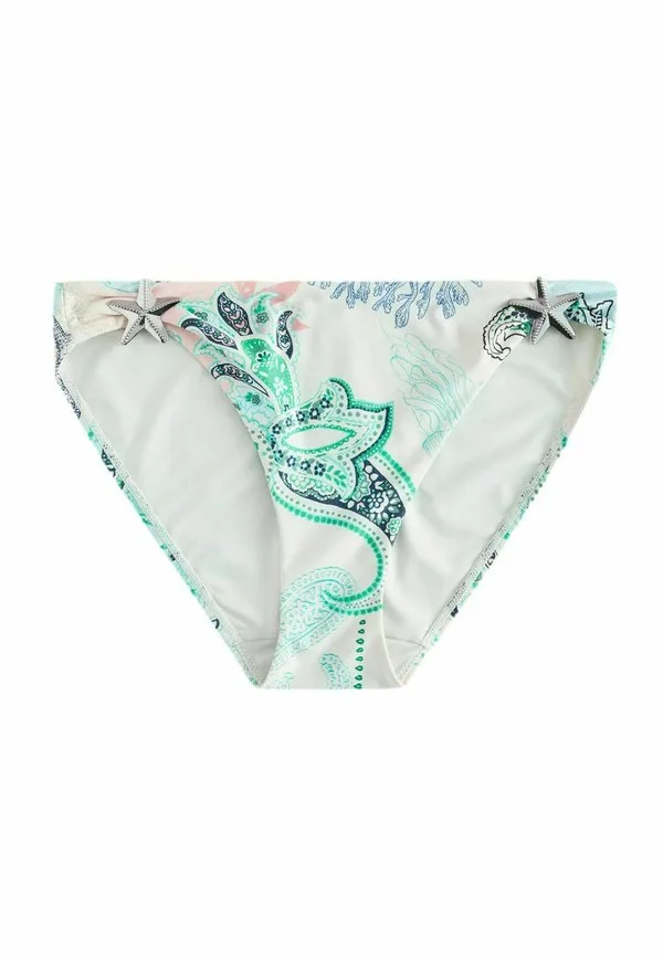 Плавки от бикини стандартного кроя с высоким вырезом Next, Pastel Pink Blue Octopus — фото 2