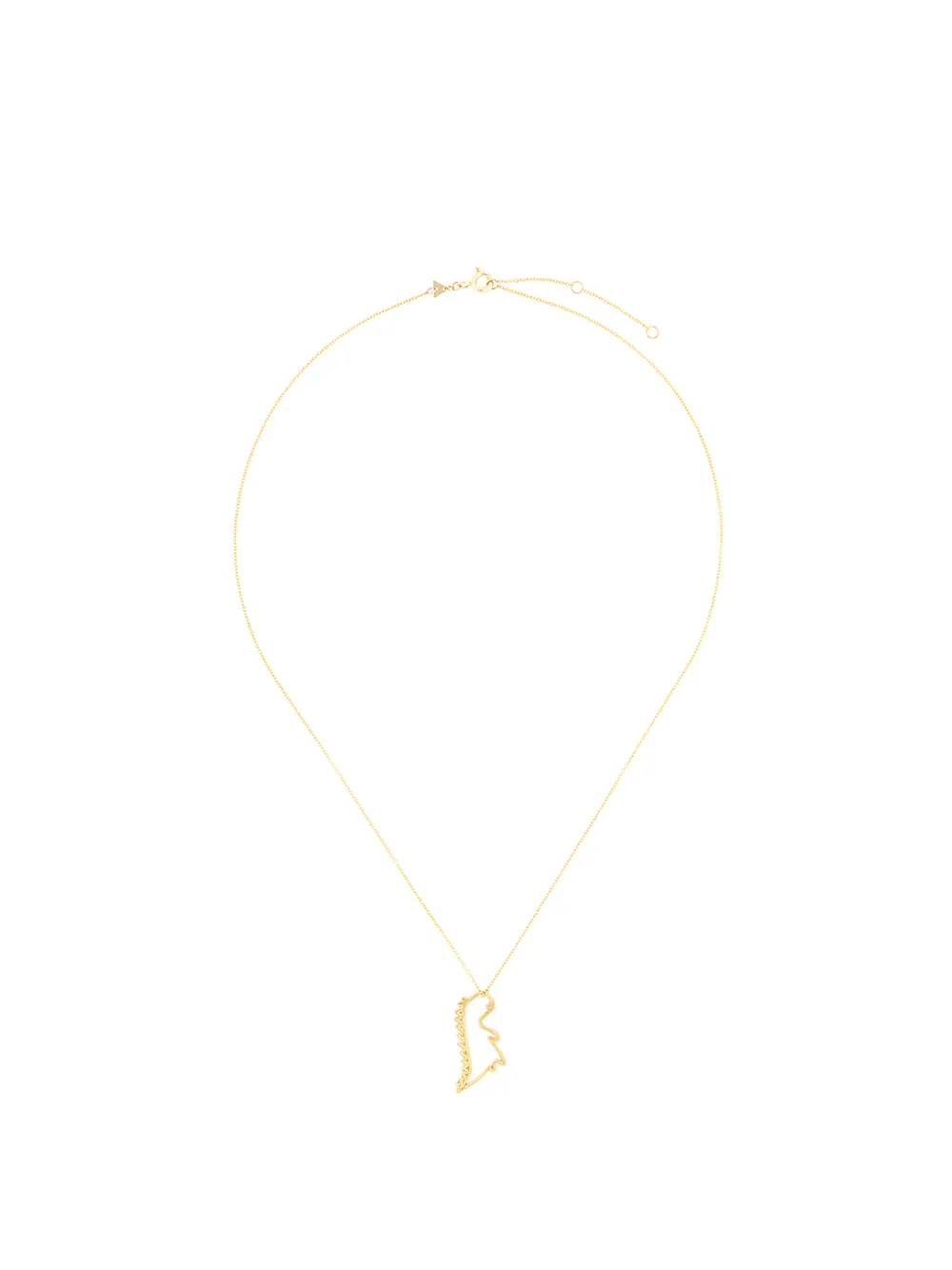 

Колье Dino из желтого золота Aliita, золотой