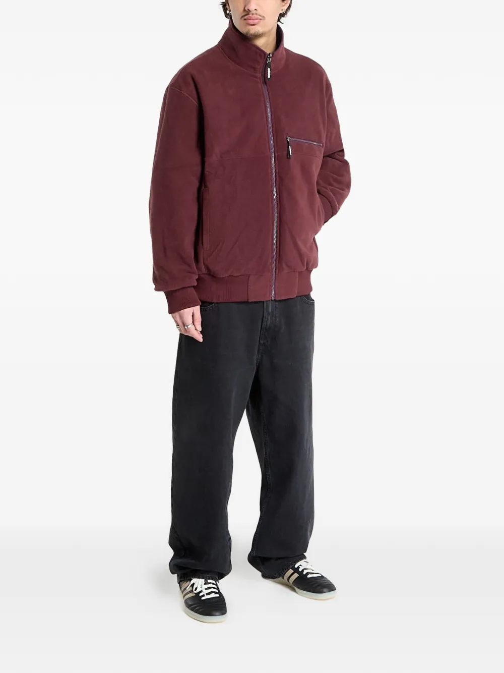 Куртка Firebird Adidas, фиолетовый — фото 2