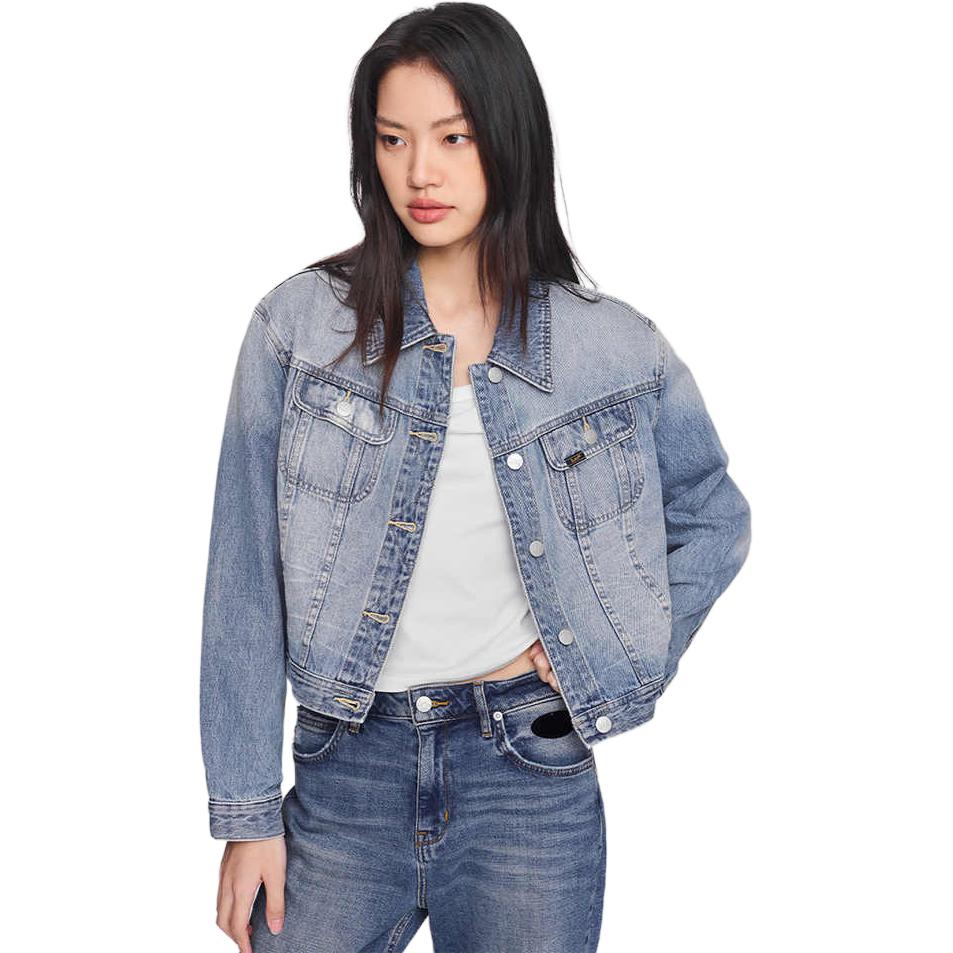 

Lee Джинсовая куртка женская светло голубая, Light Blue