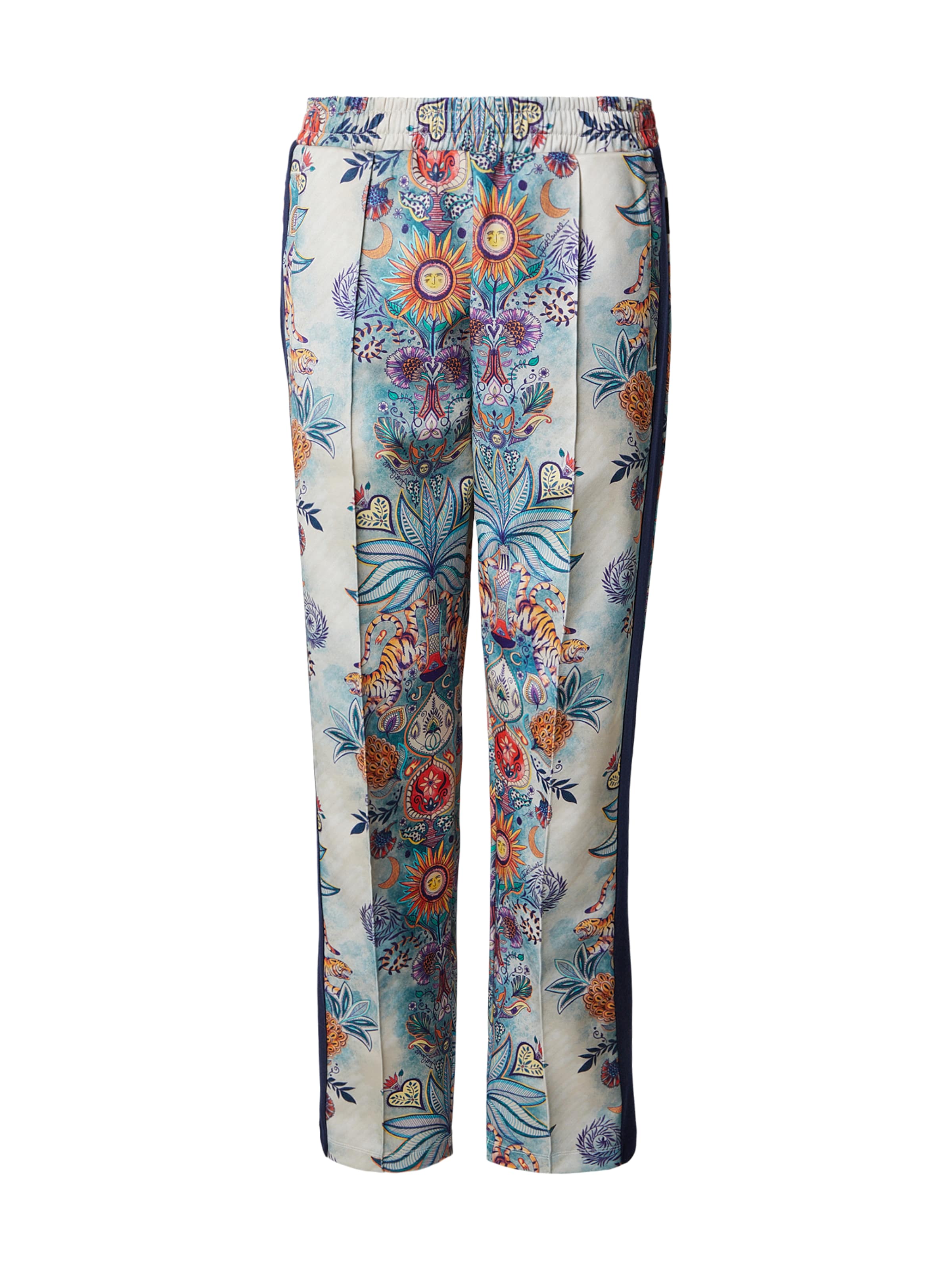 

Just Cavalli Брюки Regular 'TROPICAL GARDEN' в белом цвете