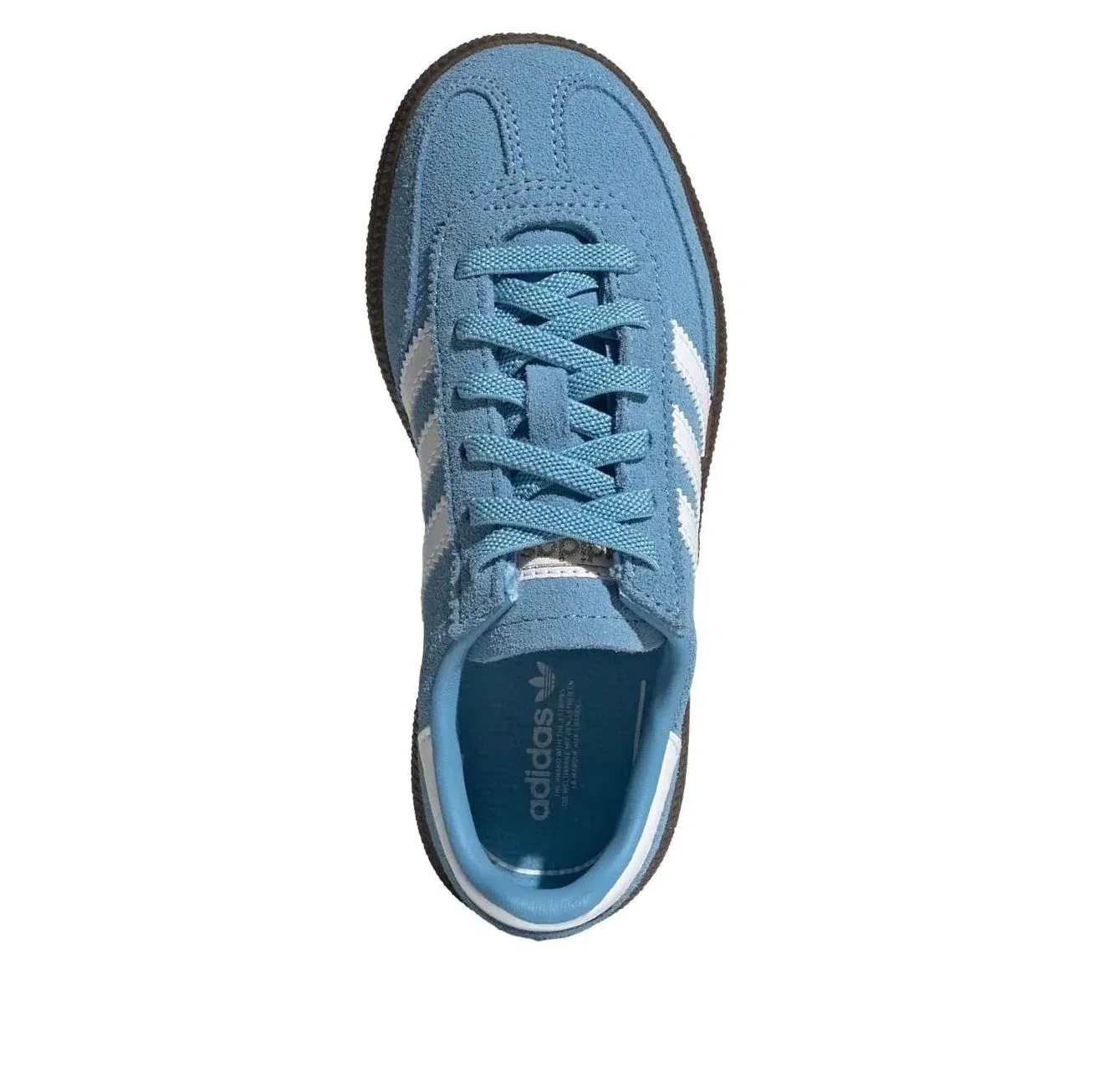 Кроссовки Adidas Handball Spezial Elastic Lace 'Light Blue White' JQ6381, синий — фото 2