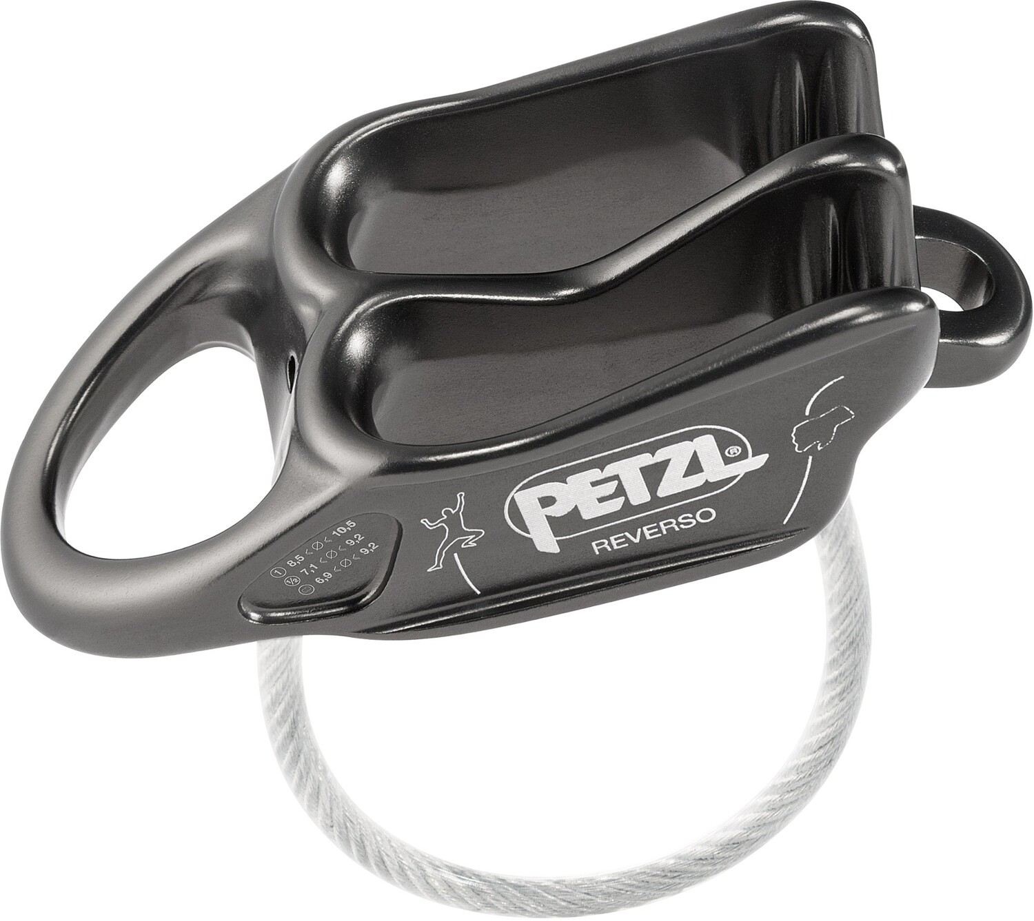 

Страховочное устройство Reverso Petzl, серый