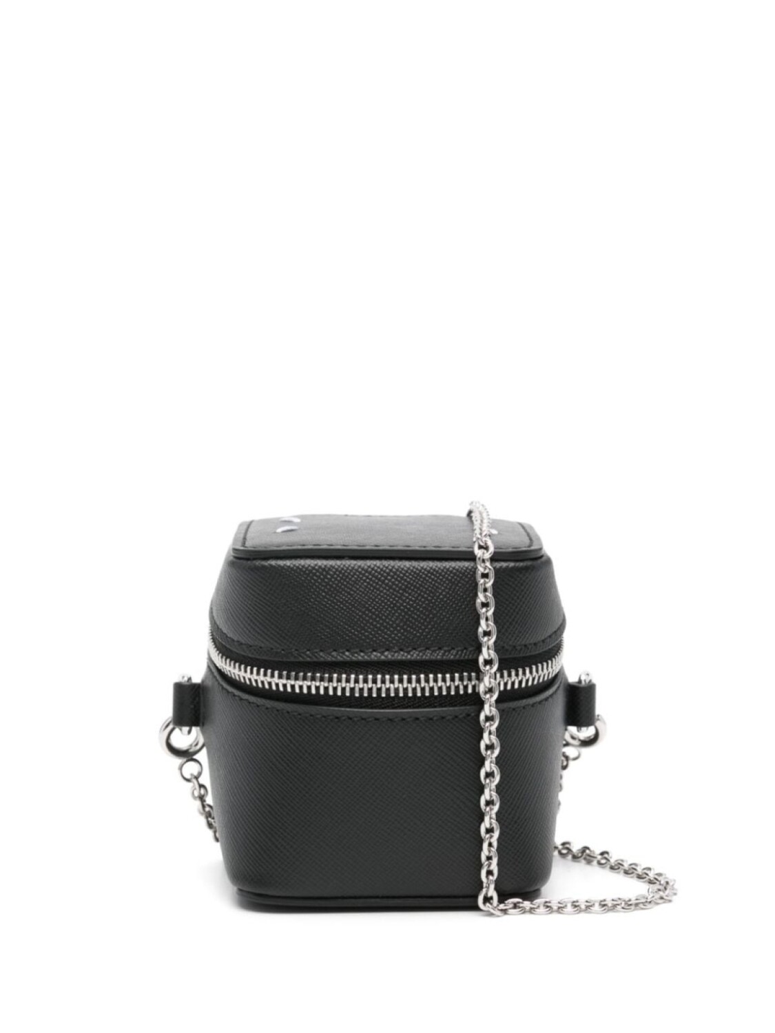 

Мини-сумка с декоративной строчкой Maison Margiela, черный