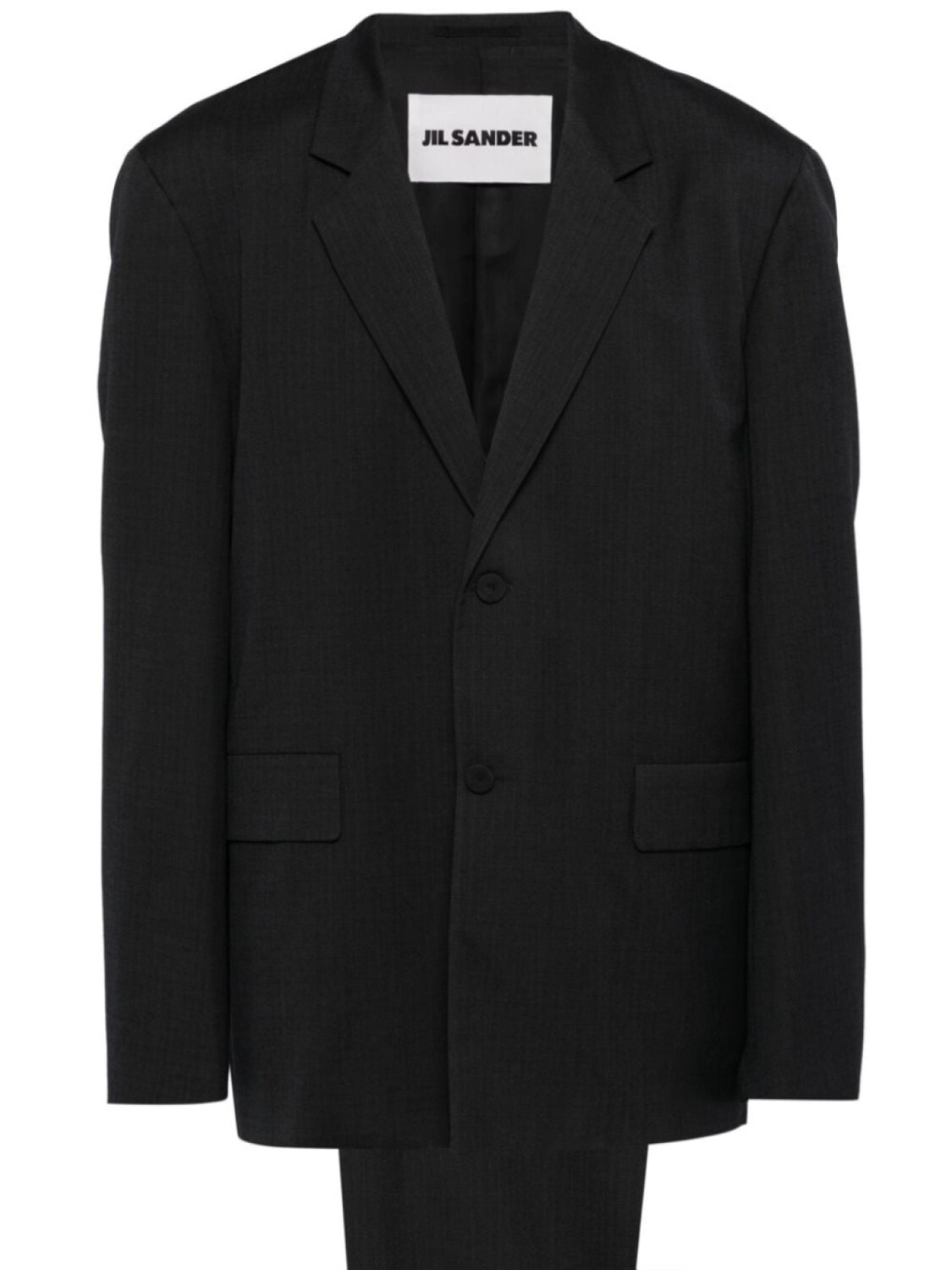 

Jil Sander комплект рубашек в клетку, серый