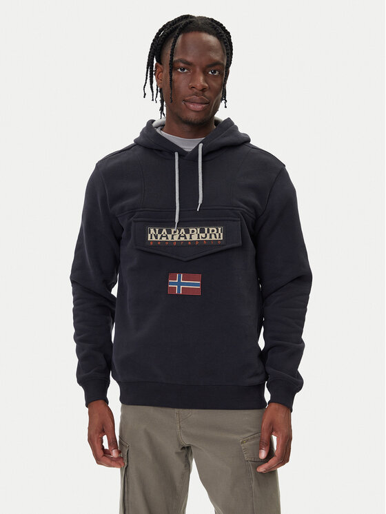 

Свитшот regular fit Burgee Wint 4 NP0A892T Napapijri, черный