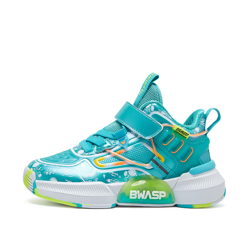 

Низкие детские баскетбольные кроссовки Kids' BIG WASP, зеленый