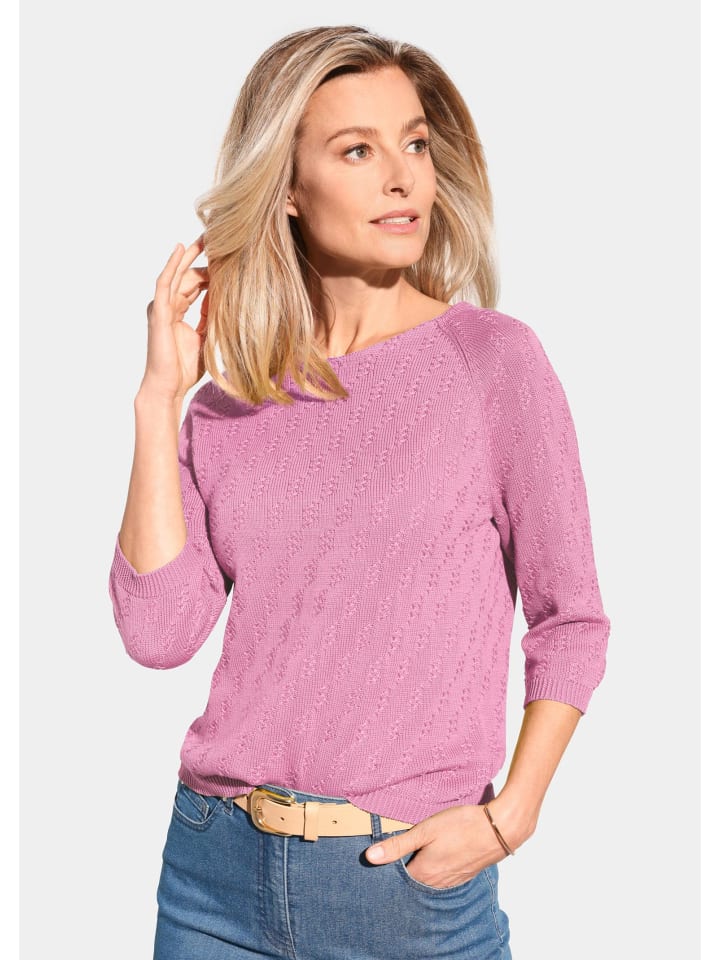 

Пуловер GOLDNER Pullover, цвет anemone