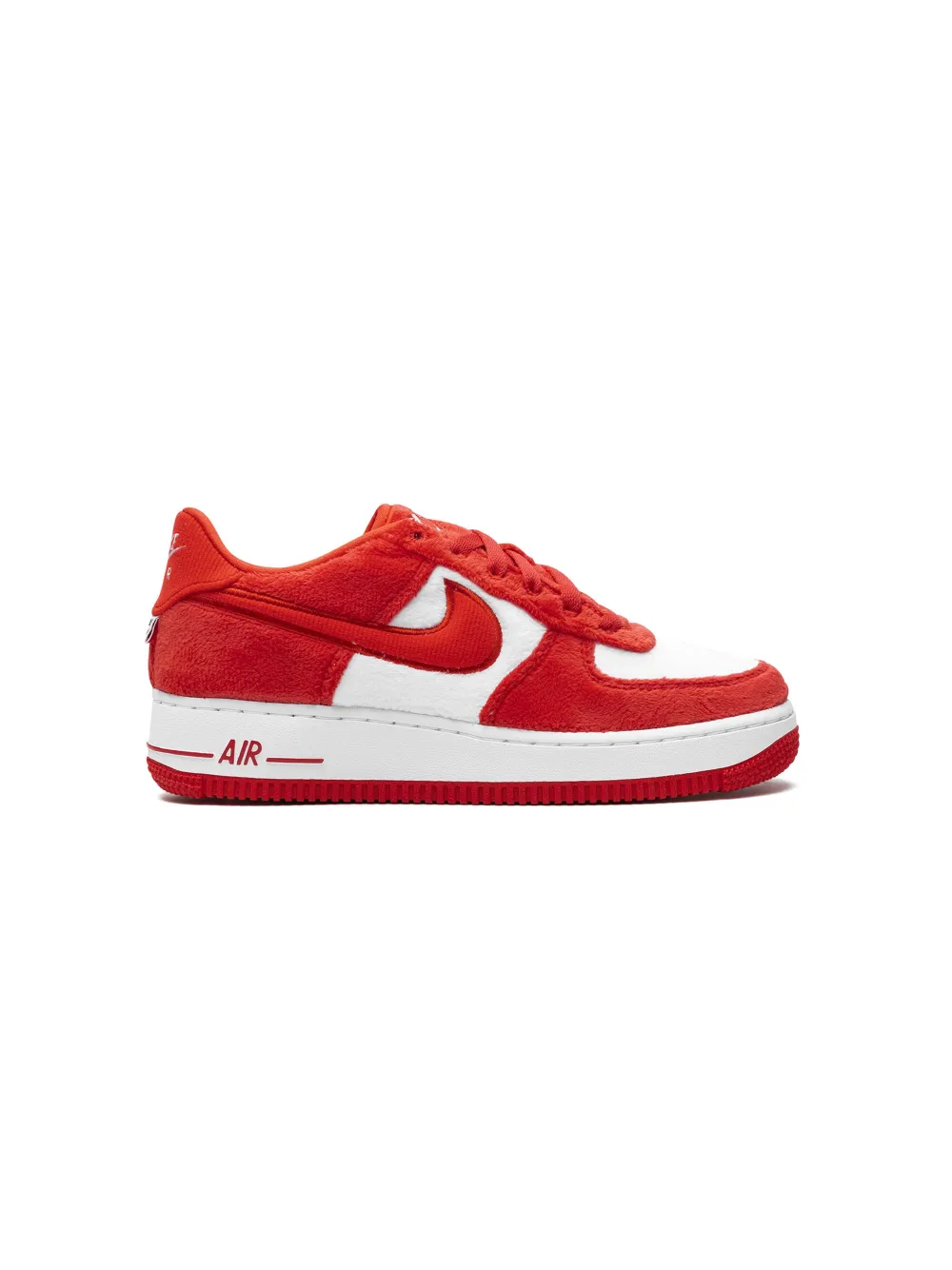 Кроссовки Air Force 1 Low Valentines Day 2024 Nike Kids, красный — фото 2