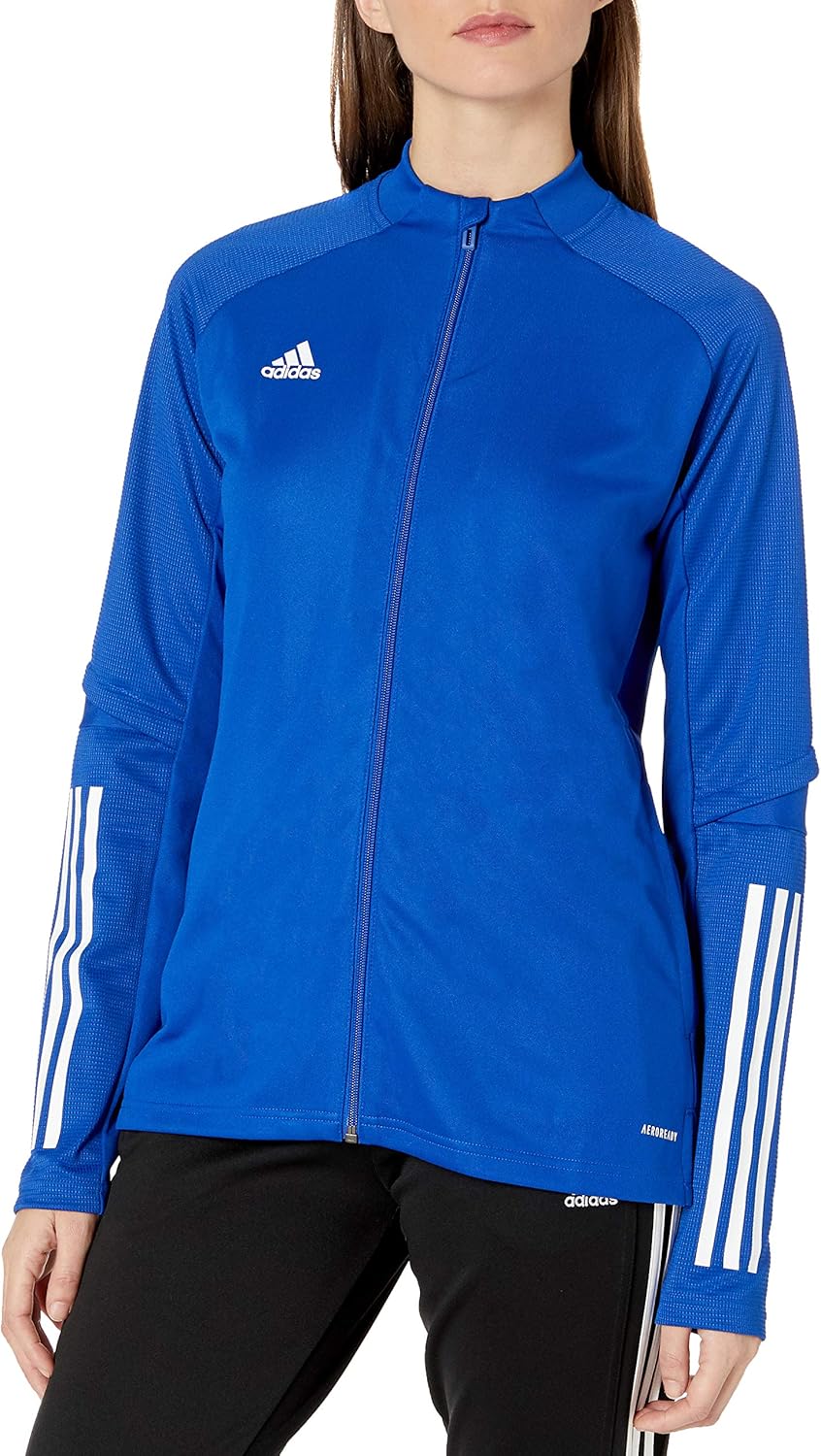 

Женская куртка Adidas Originals Con20 футбольная, королевский синий