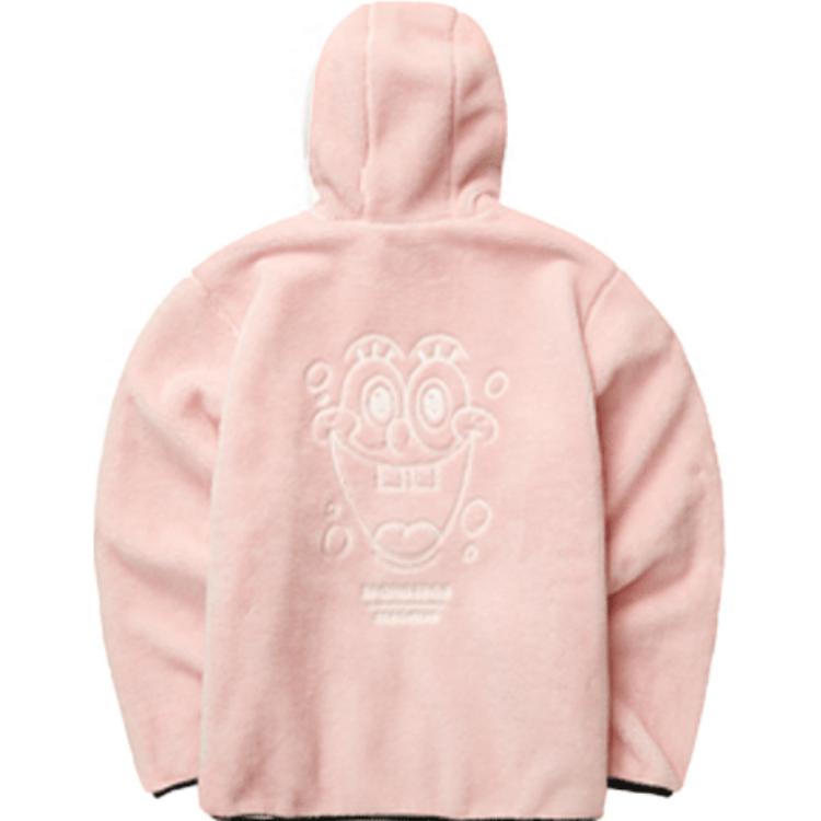 

Спанчбоб Сквэрпэнтс X бархатная куртка унисекс Skechers, розовый