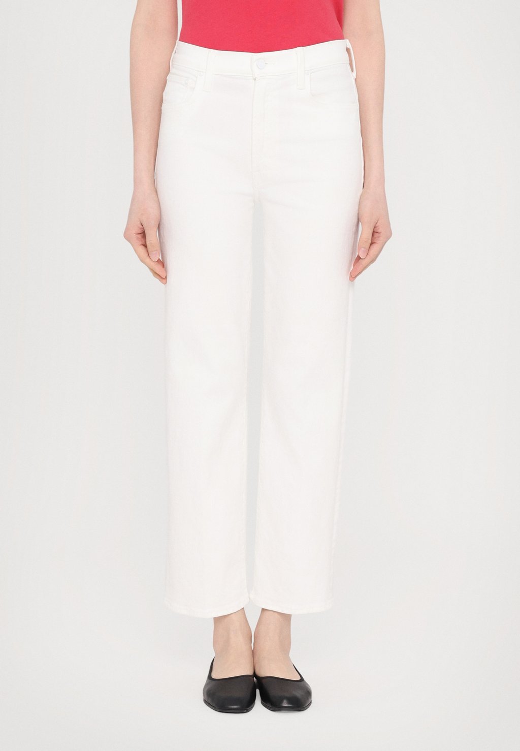 

Джинсы свободного кроя THE RAMBLER Mother, цвет White Denim
