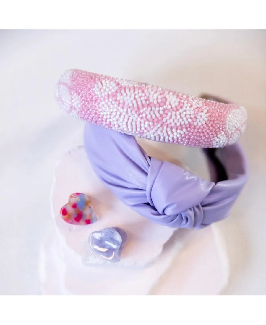 Headbands of Hope Традиционная повязка на голову - с бисером и цветочным узором — фото 2