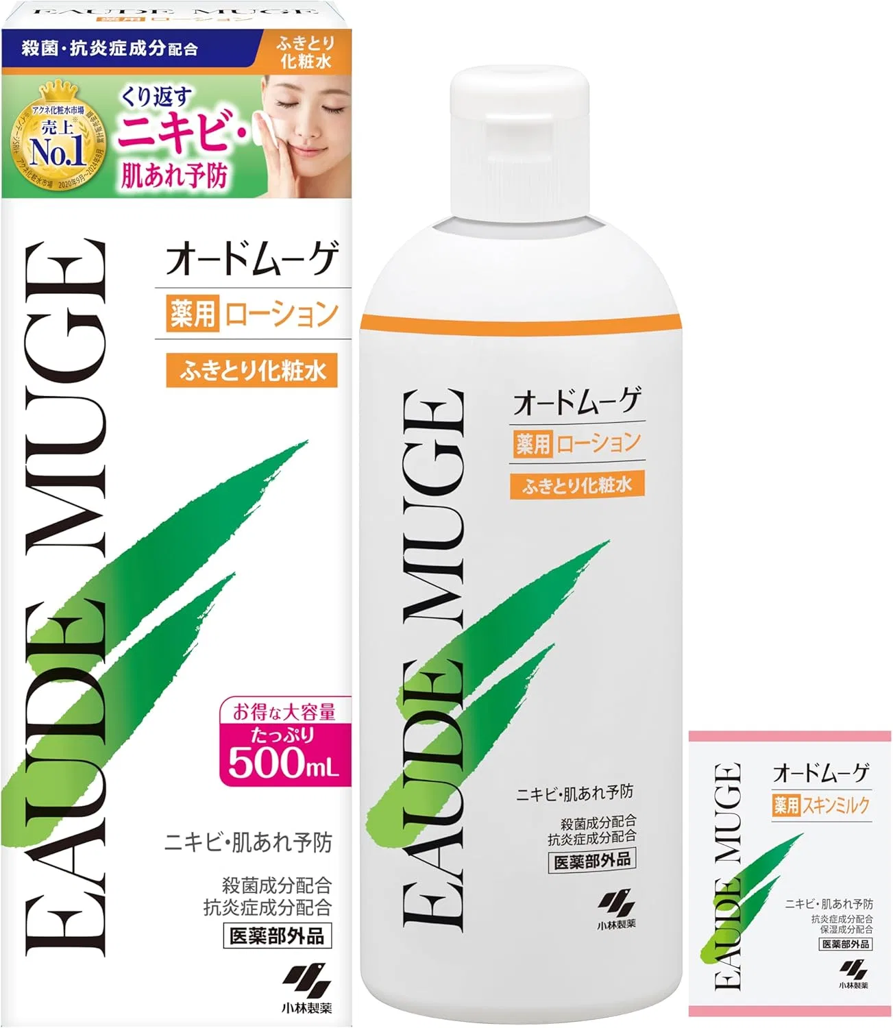 Лосьон для лица Odermatt Eau De Muge Medicated Lotion 500 мл