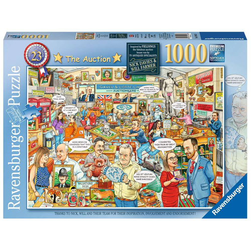

Пазлы Best Of British – The Auction Puzzle (1000 Pieces)