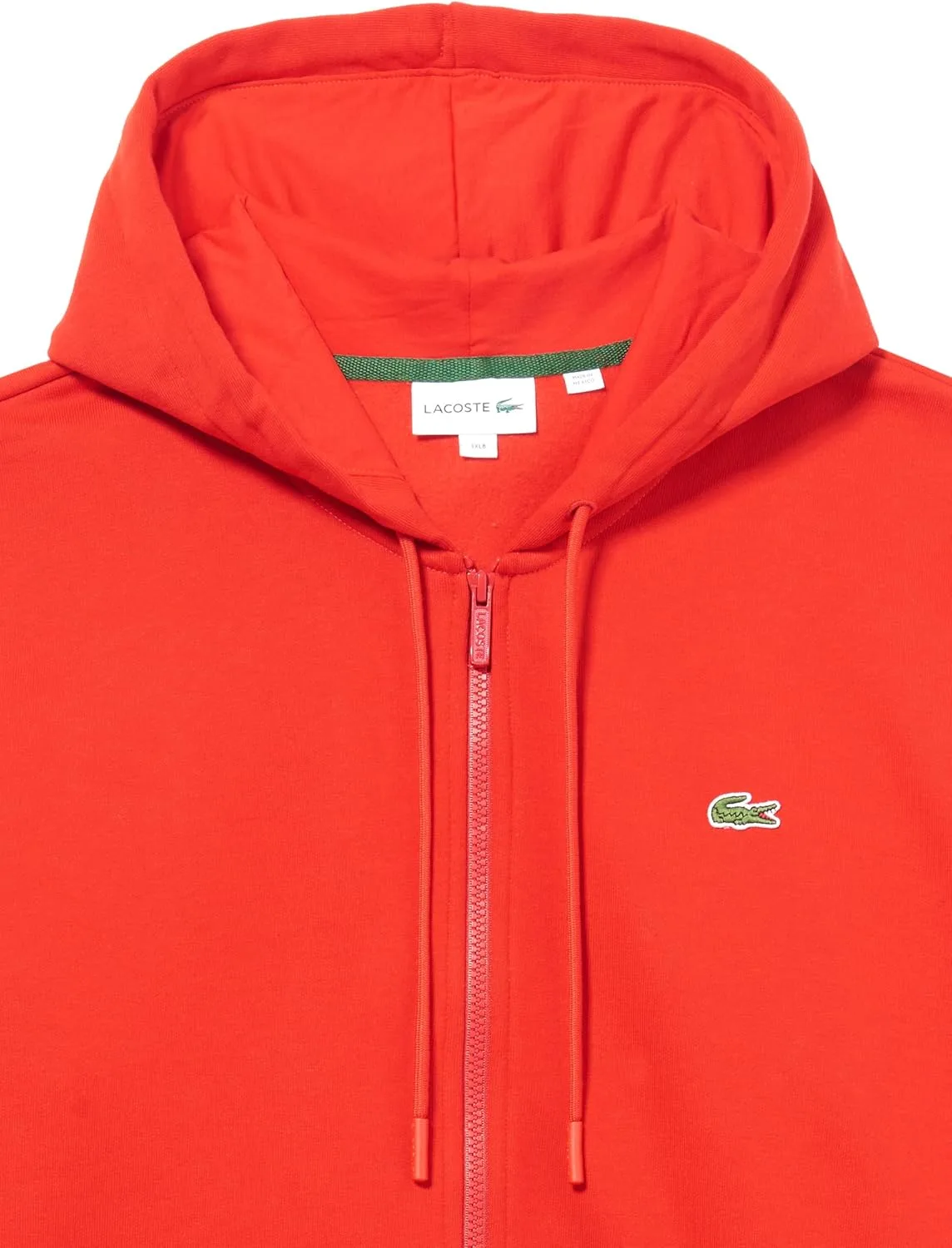 Толстовка Lacoste с капюшоном из флиса — Big Fit — фото 2