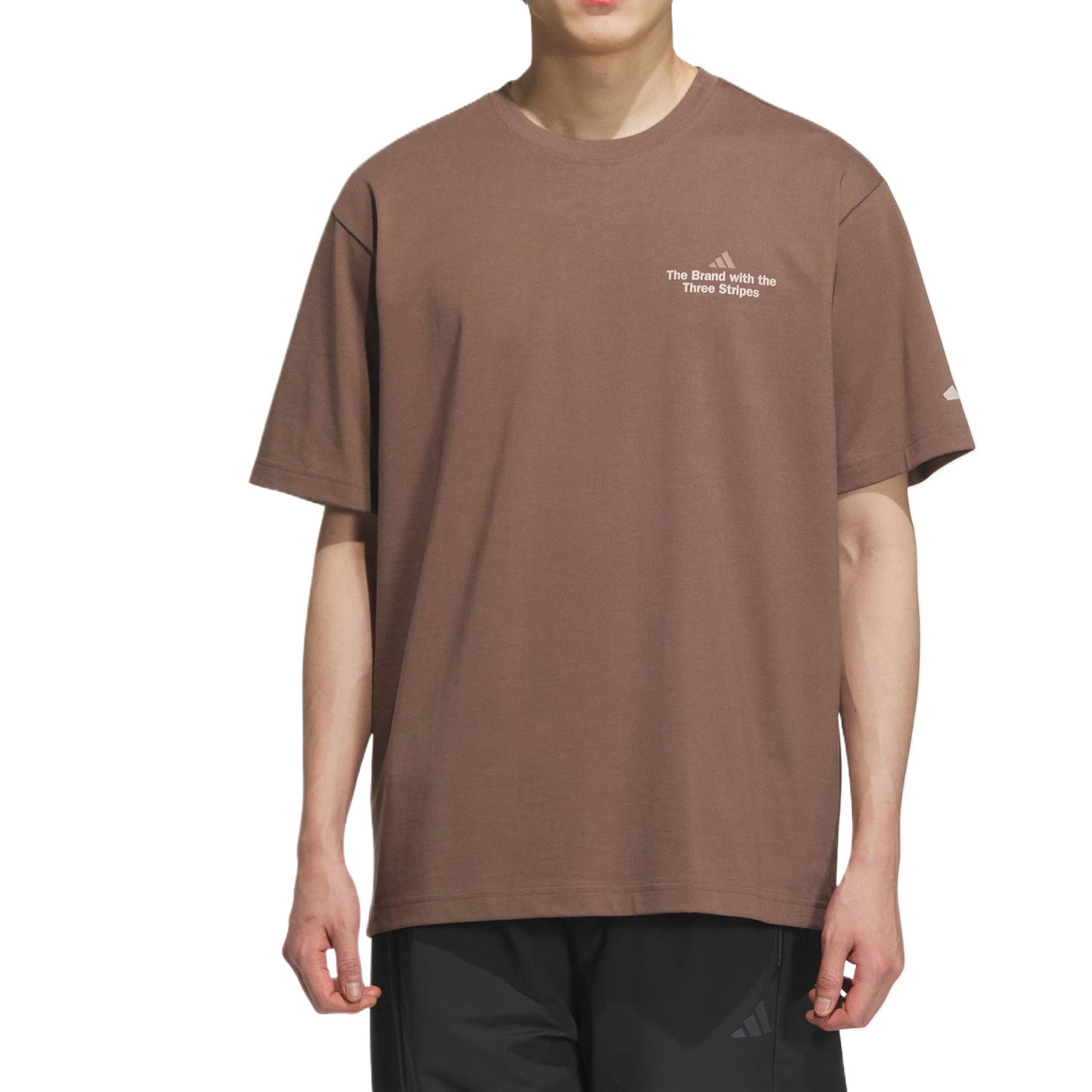 Adidas Футболка GFX с коротким рукавом мужская brown — фото 2