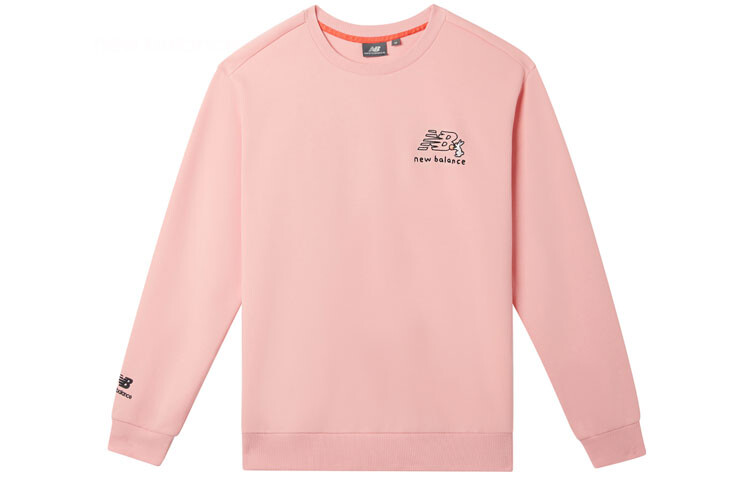 

Толстовка Leisure Lifestyle Series унисекс розового цвета New Balance, розовый