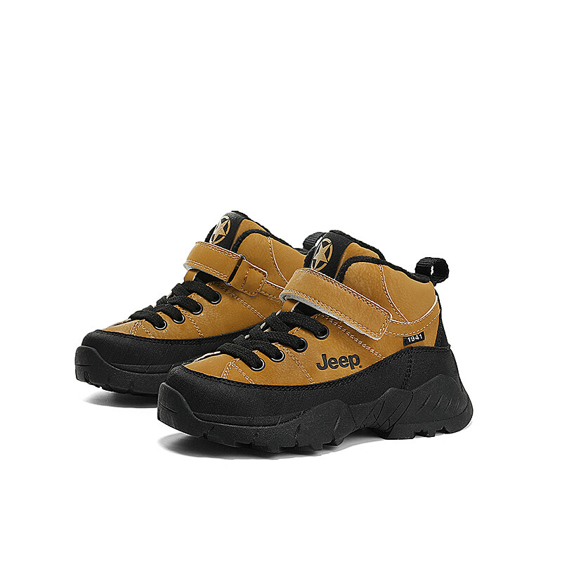 Кроссовки Jeep Kids Lifestyle Shoes Kids High-top Brown, коричневый — фото 4
