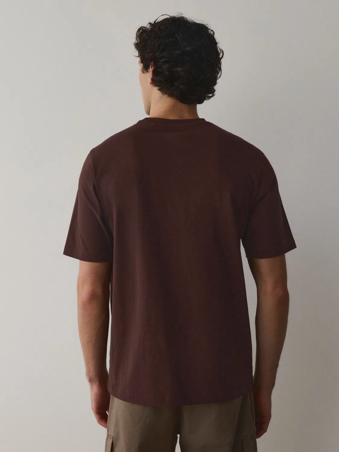 Футболка 'Essential' Next, Chestnut Brown — фото 3