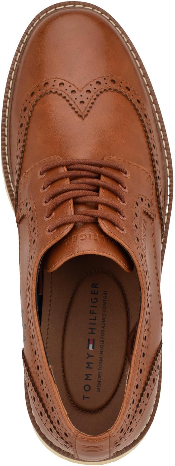 Мужские оксфорды Trenity от Tommy Hilfiger, Light Brown — фото 2