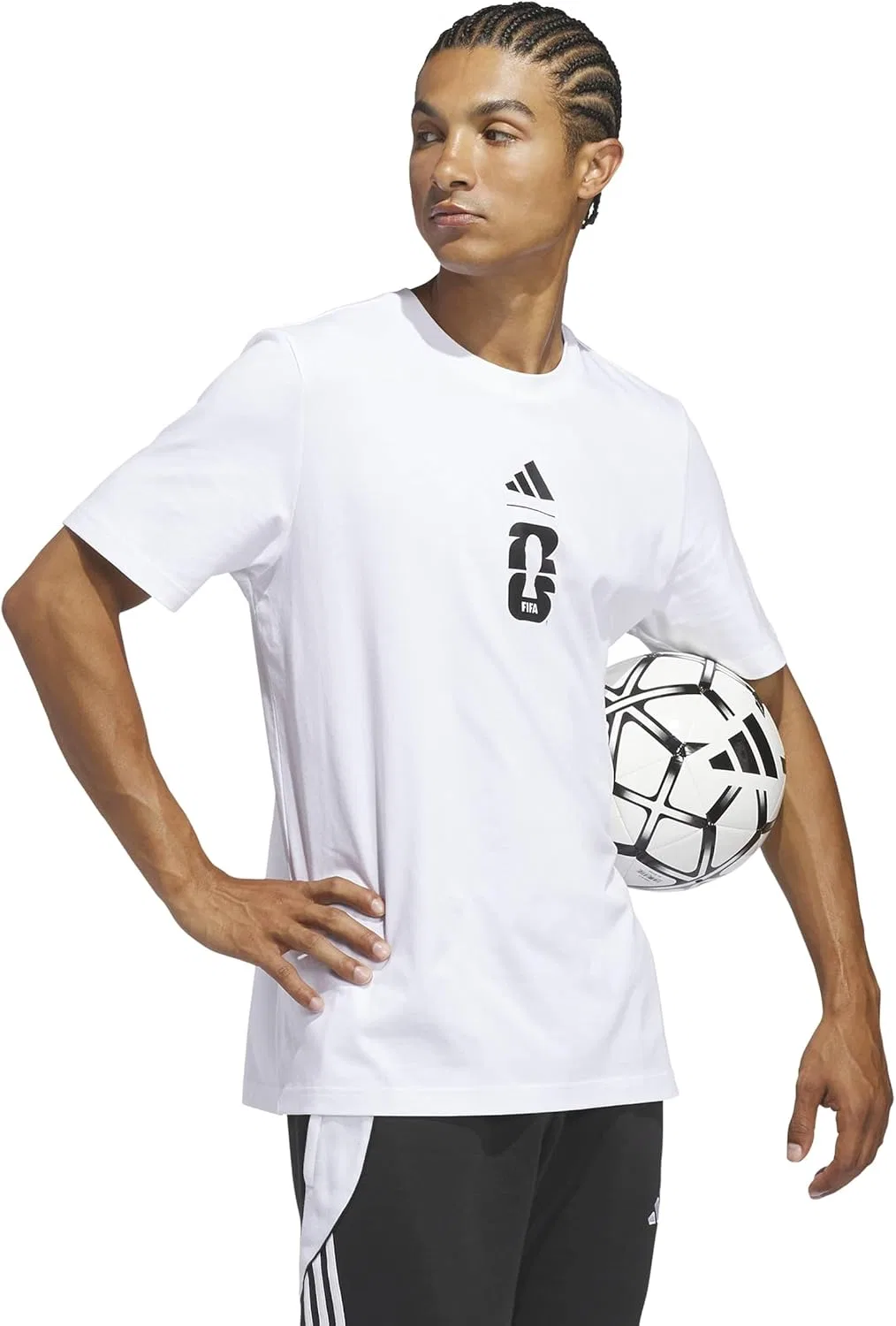 Футболка adidas FIFA World Cup 26, белая — фото 2