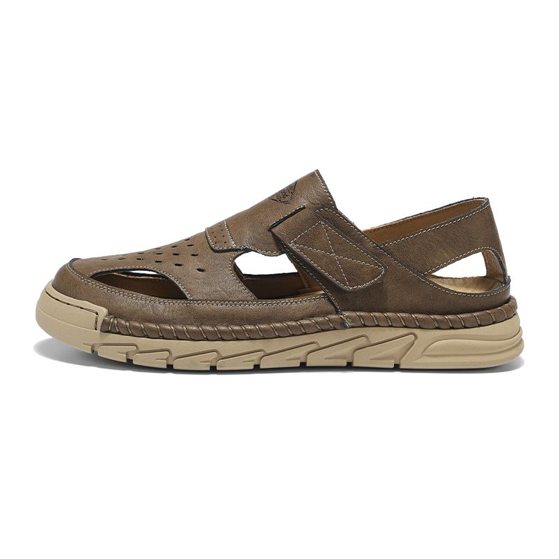 

HLA Пляжные сандалии мужские черные, хаки, цвет Khaki