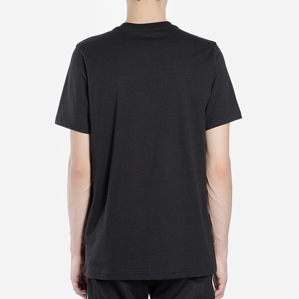 Футболка originals casual printing pocket round neck short sleeve black Adidas, черный — фото 4