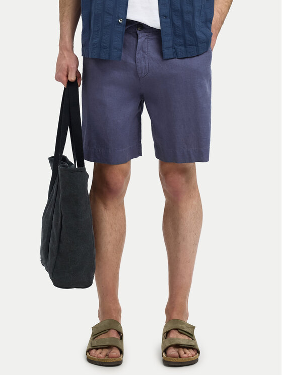 

Шорты свободного кроя из ткани 16097541 Selected Homme, фиолетовый