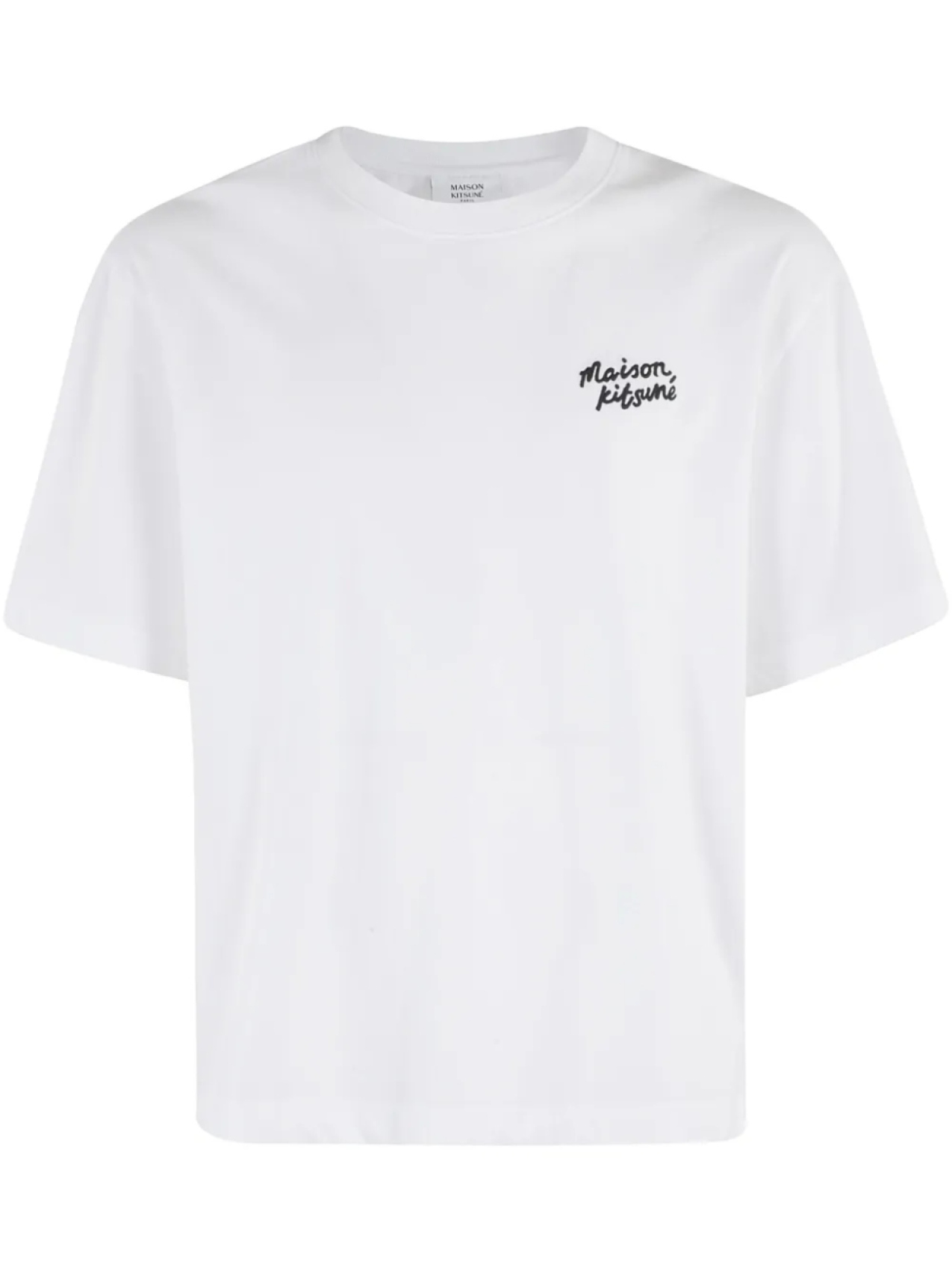 

Футболка с логотипом Maison Kitsuné, белый