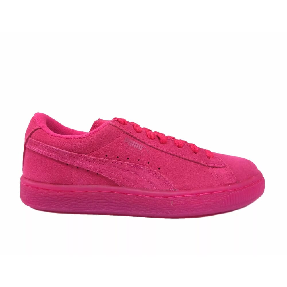 

Кроссовки Puma Suede Iced Fluo Beetroot Purple-White 361936-01 Grade-School Puma, розовый