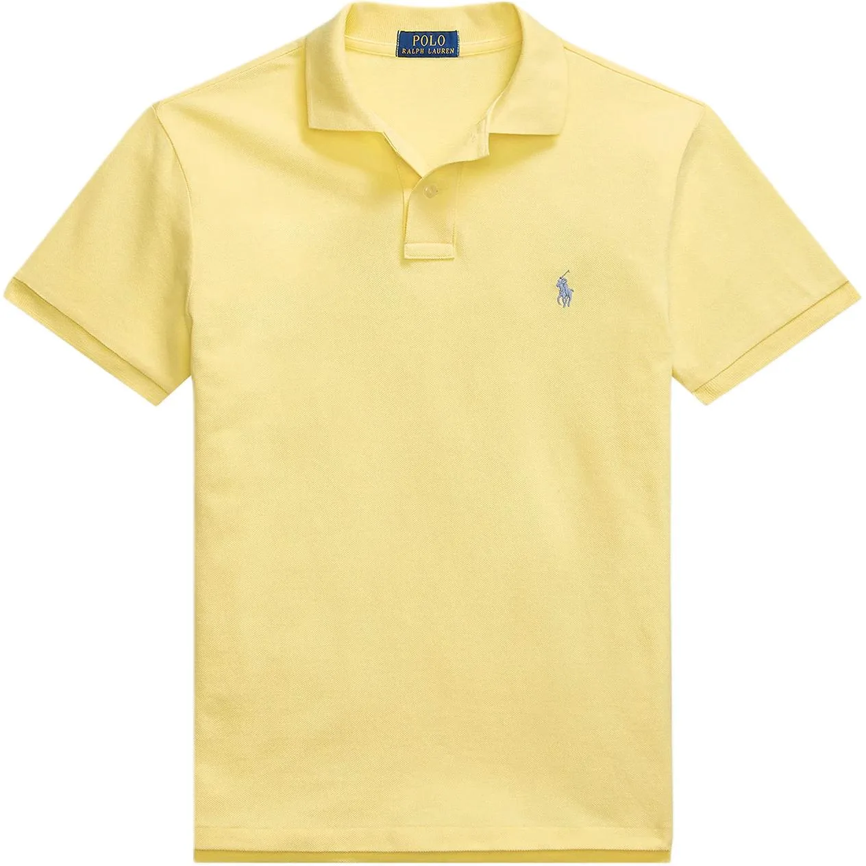 Polo Ralph Lauren Мужская поло желтого цвета