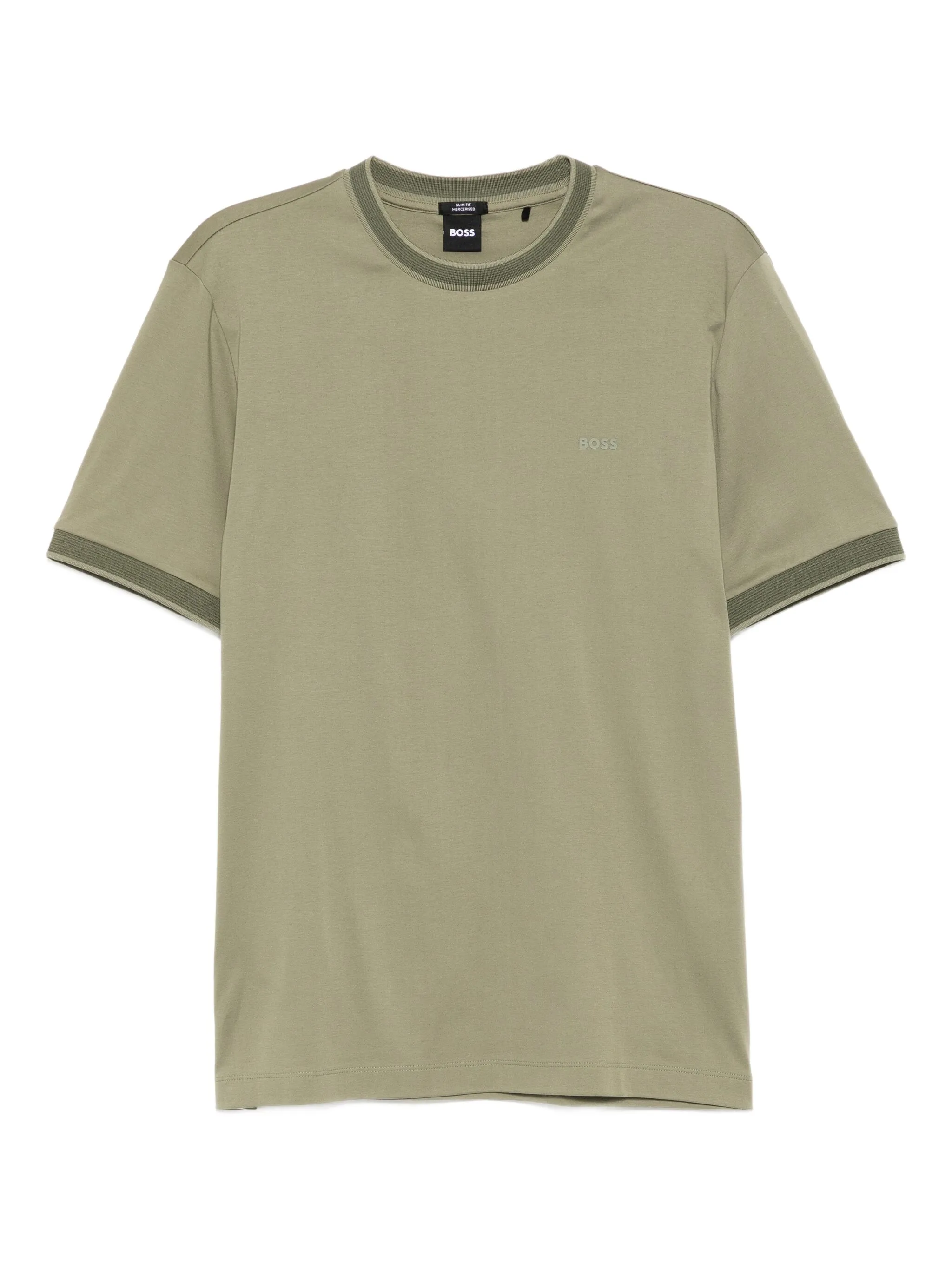 

Футболка с логотипом Boss, зеленый